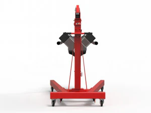 折りたたみエンジン クレーン 4K 3Dモデル