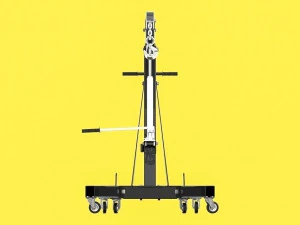 折りたたみエンジン クレーン 4K 3Dモデル