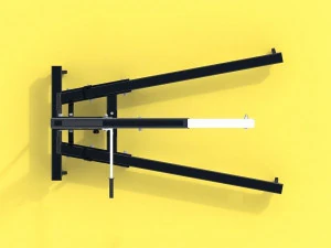 折りたたみエンジン クレーン 4K 3Dモデル