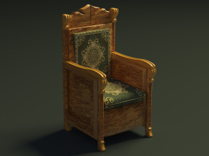 King Throne 2 - 4K 3D मॉडल