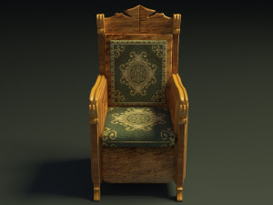 King Throne 2 - 4K 3D मॉडल