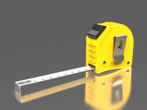 Tape Measure Model 3D