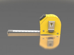 Tape Measure Model 3D