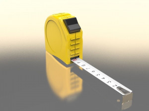 Tape Measure Model 3D