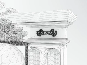 King Throne 4K 3D Model