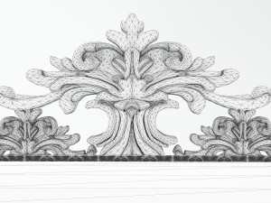 King Throne 4K Modello 3D