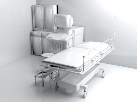 Ultrasound Room Modèle 3D