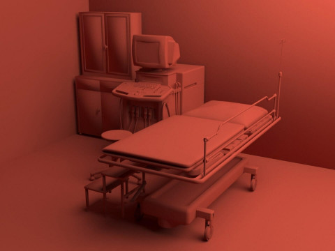 Ultrasound Room Modèle 3D