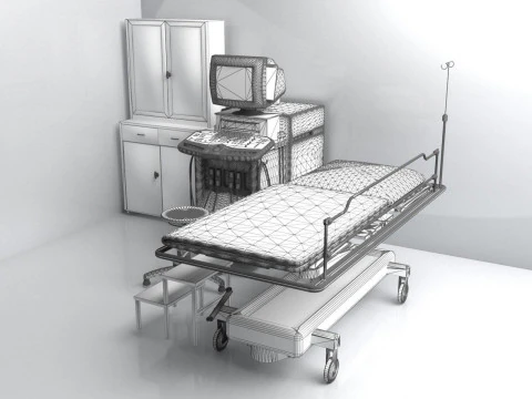 Ultrasound Room 3D Model