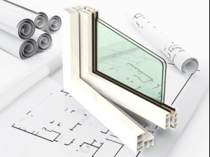 PVC Window 3D Model