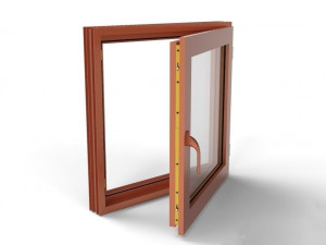 PVC Window 3D Model