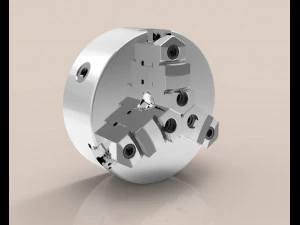 Lathe Chuck 3D Model