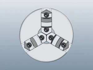 Lathe Chuck 3D Model