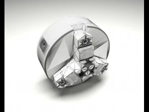 Lathe Chuck 3D Model