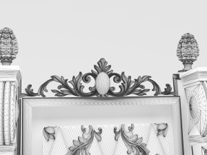 King Throne 3 - 4K 3D-Modell