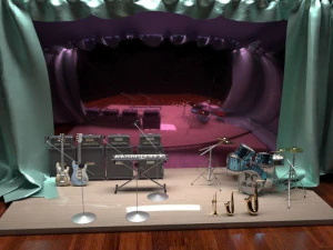 バンドバージョン 3Dモデル