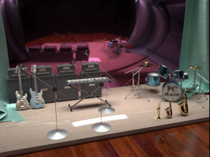 Band Version 3D Model
