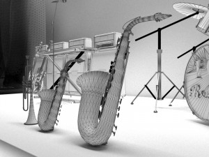 Band Version 3D Model