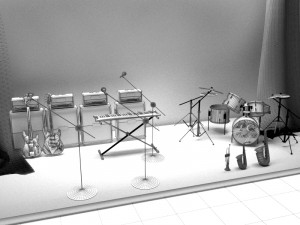 Band Version 3D Model