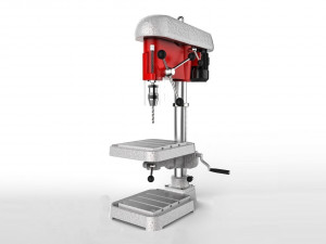 Drill Machine All Parts 3D-Modell
