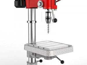 Drill Machine All Parts 3D Model