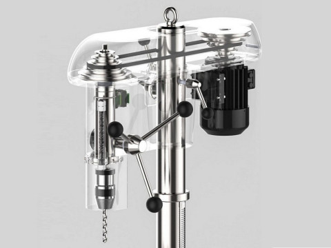Drill Machine All Parts Modelo 3D