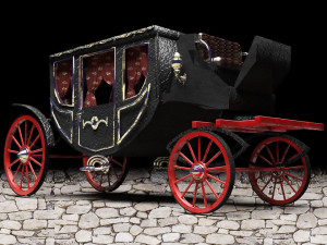 Luxury Horse Carriage 3D Модель