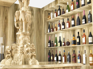 American Bar 3 3D Модель