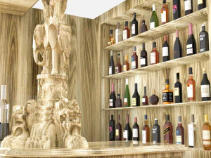American Bar 3 3D Model