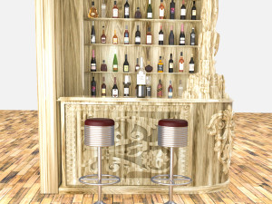 American Bar 3 3D Модель