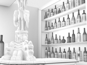 American Bar 3 3D Модель