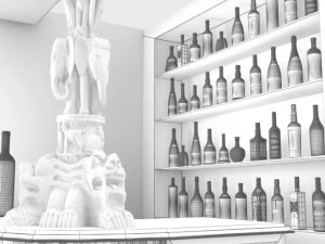 American Bar 3 3D Model