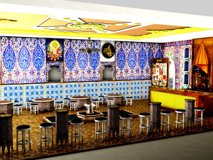 Authentic Restaurant 3D 模型