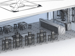 Authentic Restaurant 3D 模型
