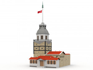 Maiden Tower 3D Model