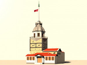 Maiden Tower 3D Model