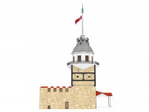 Maiden Tower 3D Model