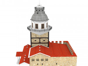 Maiden Tower 3D Model