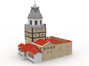 Maiden Tower 3D Model