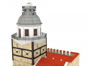 Maiden Tower 3D Model
