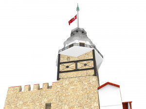 Maiden Tower 3D Model