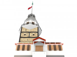 Maiden Tower 3D Model