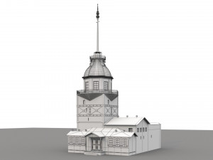 Maiden Tower 3D Model