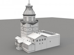 Maiden Tower 3D Model