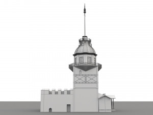 Maiden Tower 3D Model