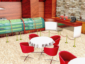 Restaurant Model 3D