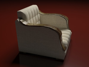 Armchair 3D Model
