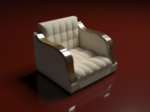 Armchair 3D Model