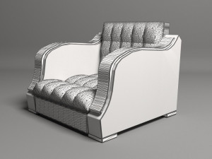 Armchair 3D Model