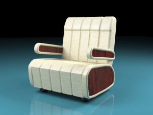 Armchair Barbosa 3D 模型